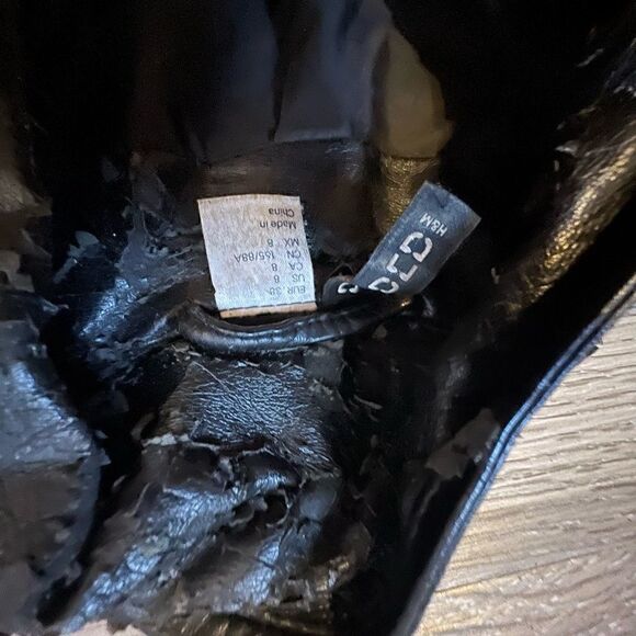 H&M Vintage Leather Jacket  - Picture 5 of 7